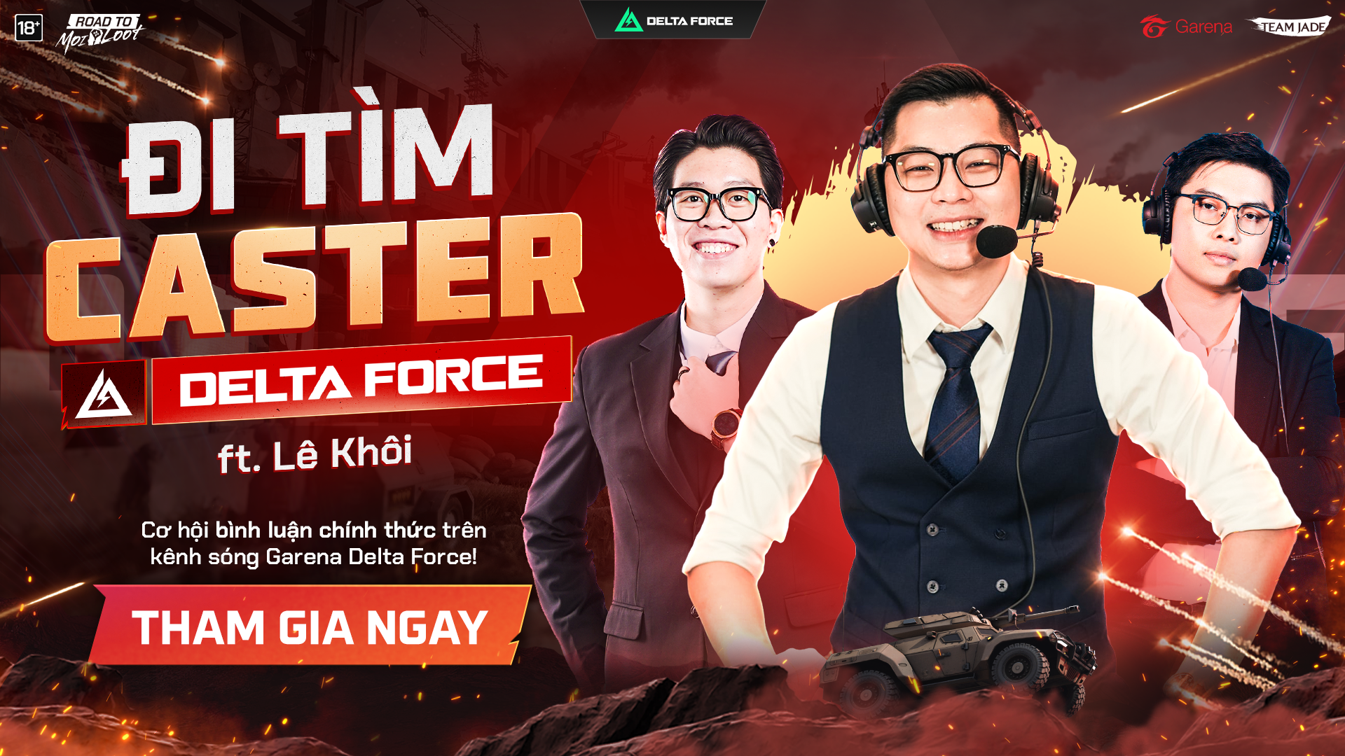 Tim Caster ROAD TO AO LÀNG: ĐI TÌM CASTER DELTA FORCE